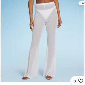 Wild Fable White Flare Pants